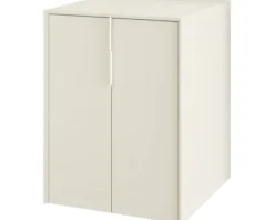 Baden Haus Waschmaschinenschrank Space BxHxT 70 x 93 x 73 cm cm gebürstet cremeweiß