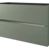 Baden Haus Waschtischunterschrank Kim BxHxT 100 x 55 x 45,6 cm Frontfarbe grün matt 55988