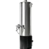 Badeofen D100 druckfest komplett mit Mischbatterie 7,5 W Unterofen schwarz