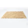 Baderost Badteppich MSV Bamboo 50 x 80 cm braun holz
