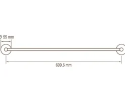 Badetuchhalter Lenz SIVO graphit matt 4267552