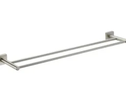 Badetuchhalter Lenz Sky doppelt 64,5 cm Nickel-matt