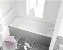Badewanne KALDEWEI CAYONO STAR Invisible Grip 757 80 x 180 cm mit Griffbohrungen alpinweiß glänzend vollflächige Antirutschbeschichtung 275700011001