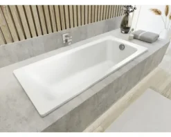 Badewanne KALDEWEI CAYONO STAR Invisible Grip 757 80 x 180 cm mit Griffbohrungen alpinweiß glänzend vollflächige Antirutschbeschichtung 275700011001