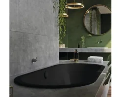 Badewanne KALDEWEI CLASSIC DUO OVAL 116 70 x 170 cm schwarz glänzend 292600010701