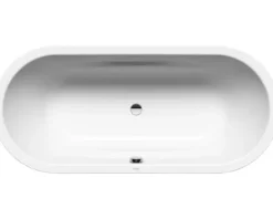 Badewanne KALDEWEI VAIO DUO OVAL Invisible Grip 951 80 x 180 cm alpinweiß glänzend vollflächige Antirutschbeschichtung 233100011001