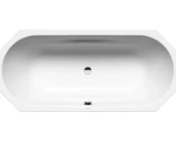 Badewanne KALDEWEI VAIO DUO 8 Invisible Grip 953 80 x 180 cm alpinweiß glänzend vollflächige Antirutschbeschichtung 233300011001
