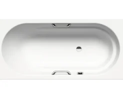Badewanne KALDEWEI VAIO STAR Invisible Grip 961 80 x 170 cm mit Griffbohrungen alpinweiß glänzend vollflächige Antirutschbeschichtung 234100011001