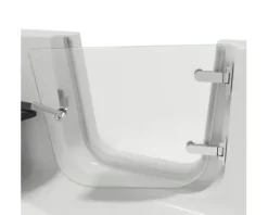 Badewanne mit Tür SCHULTE Q1 Tür links 150 x 75 cm alpinweiß mit befliesbarer Front- und Seitenverkleidung alpinweiß D80052L4