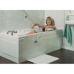 Badewanne mit Tür und Sitz Modell 17 Größe 170x70 cm Rechte Version - FRASCIO