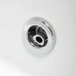 Badewanne mit Whirlpool aus Sanitäracryl, weiß | Adele