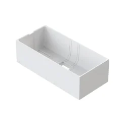 Badewanne Schulte Onda 190x90 cm Komplettset mit Wannenträger und Ab- und Überlaufgarnitur