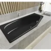 Badewanne KALDEWEI MINI STAR rechts 831 75 x 157 cm mit Griffbohrungen schwarz glänzend 224700010701