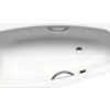 Badewanne KALDEWEI Mini Star 835 70 x 157 cm mit Griffbohrungen alpinweiß glänzend 224500010001