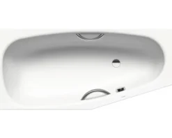 Badewanne KALDEWEI Mini Star 835 70 x 157 cm mit Griffbohrungen alpinweiß glänzend 224500010001