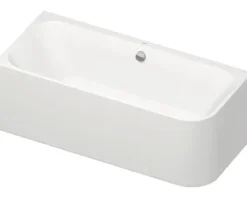 Badewanne mit Rundung DURAVIT Happy D,2 80 x 180 cm weiß glatt 700316000000000