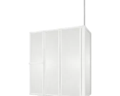 Badewannenaufsatz 3-teilig mit Seitenwand SCHULTE Komfort 128,8 x 140 cm Glasdekor Tropfen Profilfarbe weiß D1603-B 04 01 140