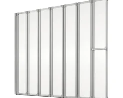 Badewannenaufsatz 7-teilig SCHULTE Komfort 159 x 140 cm Klarglas Profilfarbe aluminium D1317 01 01 140