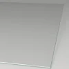 Badewannenaufsatz 3-teilig SCHULTE Komfort 125 x 140 cm Klarglas Profilfarbe aluminium D3354 01 50 1 140