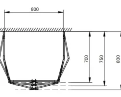 Badewannenaufsatz 2 x 3-teilig SCHULTE Komfort 104 x 140 cm Glasdekor Tropfen Profilfarbe weiß D1700 04 01 140