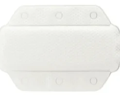 Badewanneneinlage Set Kleine Wolke Calypso 2-teilig weiß 72 x 36 cm mit Nackenkissen