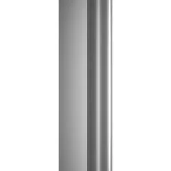 Badewannenfaltwand SCHULTE Komfort 1-teilig, rahmenlos, schwenkbar, 70 x 130 cm, 5 mm ESG-Klarglas, Profil Aluminium, links/rechts montierbar