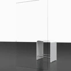 Badewannenfaltwand SCHULTE Komfort 2-teilig, ausziehbar, schwenkbar, 118 x 140 cm, 3 mm ESG-Klarglas, Profil Schwarz, links/rechts montierbar