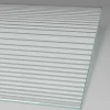 Badewannenfaltwand SCHULTE Komfort 1-teilig, 70 x 130 cm, 5 mm ESG Querstreifen, links/rechts montierbar