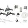 Badewannen-Installations-Set KALDEWEI BIS 5041 inkl. Universal-Ab- und Überlaufgarnitur und Fußgestell 5030 687676490000