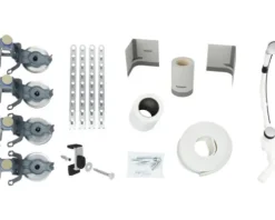 Badewannen-Installations-Set KALDEWEI BIS 5042 inkl. Universal-Ab- und Überlaufgarnitur und Fußgestell 5037 687676500000