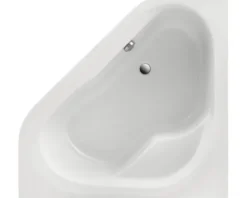Badewannen Set OTTOFOND Minerva 135 x 135 cm weiß glänzend glatt 924021