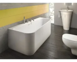 Badewannen Set OTTOFOND Pino 155 x 75 cm weiß 703931