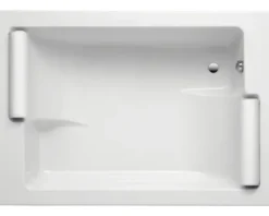 Badewanne OTTOFOND Batain 135 x 195 cm weiß glänzend glatt 922001