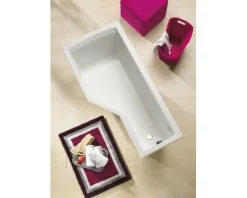 Badewanne OTTOFOND Clip 80 x 160 cm weiß glänzend glatt 979201