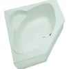 Badewanne OTTOFOND Cusco 125 x 125 cm weiß glänzend glatt 910001
