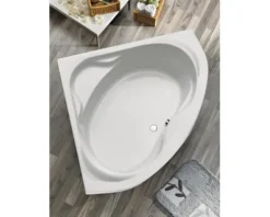 Badewanne OTTOFOND Giona 145 x 145 cm weiß glänzend glatt 901001
