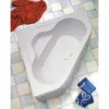 Badewanne OTTOFOND Luxor 140 x 140 cm weiß glänzend glatt 850001
