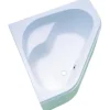 Badewanne OTTOFOND Minerva 135 x 135 cm weiß glänzend glatt 850801
