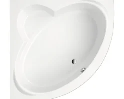 Badewanne OTTOFOND Pamir 151 x 151 cm weiß glänzend glatt 923001