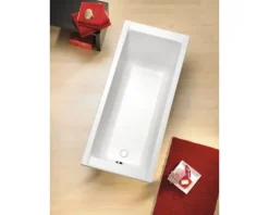 Badewanne OTTOFOND Piazza 70 x 170 cm weiß glänzend glatt 704401