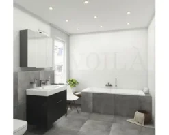 Badewanne OTTOFOND Piazza 70 x 170 cm weiß glänzend glatt 704401