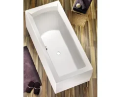 Badewanne OTTOFOND Quito 75 x 170 cm weiß glänzend glatt 870001