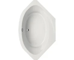 Badewanne OTTOFOND Saskia 150 x 150 cm weiß glänzend glatt 914001