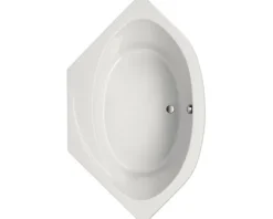 Badewanne OTTOFOND Saskia 150 x 150 cm weiß glänzend glatt 914001