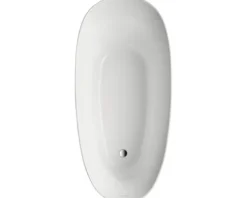 Badewanne OTTOFOND Sempre 85 x 180 cm schwarz glänzend 703913