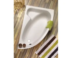 Badewanne OTTOFOND Sirius 97 x 150 cm weiß glänzend glatt 980001