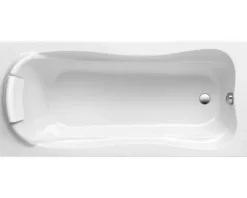 Badewanne OTTOFOND Syros 80 x 170 cm weiß glänzend glatt 900101