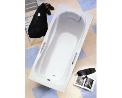 Badewanne OTTOFOND Syros 80 x 170 cm weiß glänzend glatt 900101