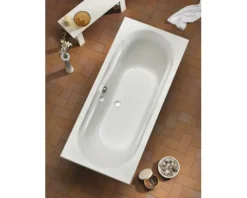 Badewanne OTTOFOND Turis 80 x 180 cm weiß glänzend glatt 930301