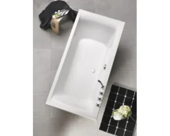 Badewanne OTTOFOND Wistula 90 x 200 cm weiß glatt glänzend 987101